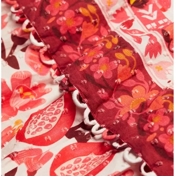 NWT | FARM Rio  Romantic Orchard Tiered Midi-Dress | Size Small - Picture 6 of 7